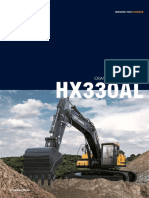 HX330AL: Crawler Excavator