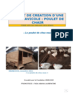 Projet de Ferme Avicole de Madame FADARv