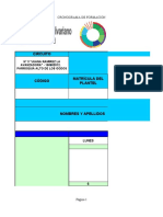 Cronograma Formacion Brigadas-Enero - Marzo 2020