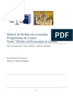 Sintesi Di Diritto Ed Economia 1anno