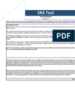 SRA Tool at HealthIT.gov Excel Version