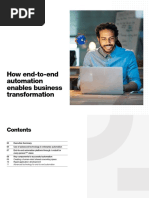 How End-To-End Automation Enables Business Transformation