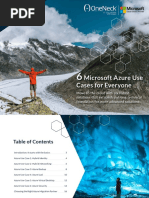 Microsoft Azure Use Cases For Everyone: Ebook