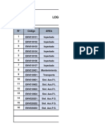 Planificacion Semanal de Mantenimiento