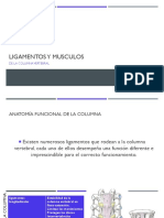 13, Anatomía de Columna Vertebral Clase