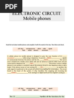 ELECTRONIC CIRCUIT- MOBILE PHONES