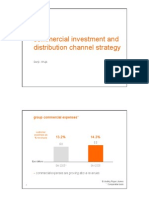 Commercial Investment and Distribution Channel Strategy