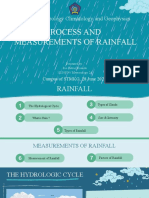 Process and Measurement of Rainfall SHR