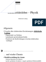 E-Lehre - Elektrische Ladung-Sek-I