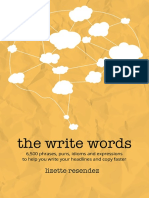 The Write Words 6500 Phrases Puns Idioms and Expressions To Help You Write and Copy Faster