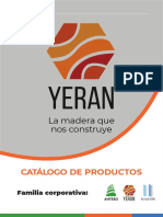 Catálogo de productos de madera Yeran