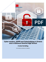 Cyber-Warfare - GDPR - Cyber-Bullying in Alikianos - English