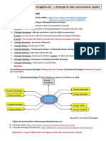 Chapitre 05 - l&#039 Énergie Et Ses Conversions Partie 3