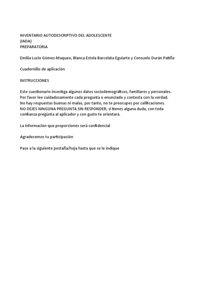 IADA | PDF