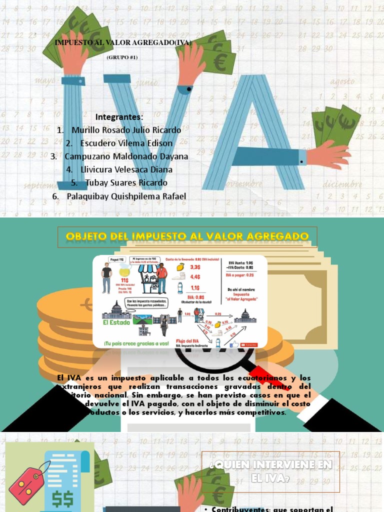 Iva Impuesto Al Valor Agregado | PDF | Impuestos | Impuesto al valor ...