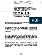 Tema 13 Primera Parte Tarjeta Ley Paciente y Ley Cohesion