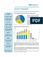 IRENA Renewable Capacity Statistics 2022
