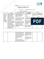 Modelo de Planificación Anual