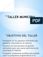 Taller Municipal Is Mo