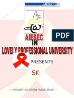 Presents: A Project On Hiv/Aids and Peace
