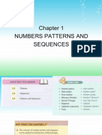 Chapter 1 - Number Patterns & Sequences F2 2022