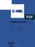 Negligencia Medica 