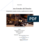 Fuentes Formales Del Derecho