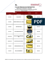 Catalogo de Repuestos - Mamut