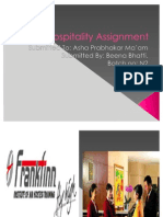 Hospitality Assignment - PPT Role Play