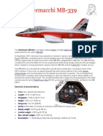The Aermacchi MB-339 Is An Italian Military