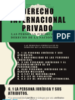 Exposicion Tema 6 Derecho Internacional Privado..