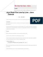 Java Read File Line by Line - Java Tutorial