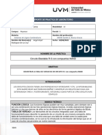 Circuito Biestable R-S con NAND