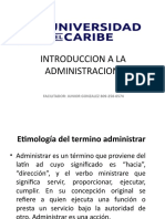 Introduccion A La Administracion