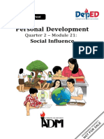 Personal Development: Social Influence