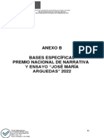 Bases Narrativa y Ensayo Jose Maria Arguedas 2022 - RVM - # - 083-2022-MINEDU