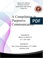 A Compilation in Purposive Communication