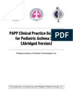PAPP Clinical Practice Guidelines For Pediatric Asthma 2021 (Abridged Version)