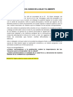 PROMOVEMOS EL CUIDADO DE LA SALUD Y EL AMBIENTE - Docx Situacion Significativa 5to.