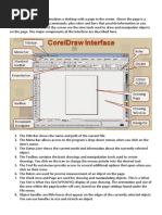 The Desktop: Corel Draw Interface