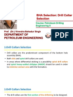 3 VBS TPE 604 BHA Selection Drill Collar Selection