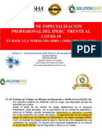 CURSO DE ACTUALIZACIÓN PROFESIONAL DEL IPER Y CONTROLES FRENTE A LA PANDEMIA COVID19-MODULO 7 (Adicional)