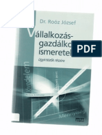 Dr. Rooz Jozsef - Vallalkozas-Gazdalkodasi Ismeretek