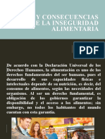 Causas y Consecuencias de La Inseguridad Alimentaria