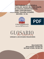 Glosario de Términos Unidad II