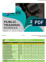 Jadwal Public Training 2022