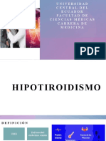 Hipotiroidismo - Farinfitis