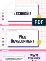 Technobiz: Learn How To Build Actual Websites From Scratch