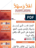 Khutbah Jumaat 4 Jun 2021