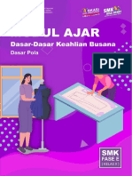 Modul Ajar Dasar-Dasar Busana Dasar Pola FIX